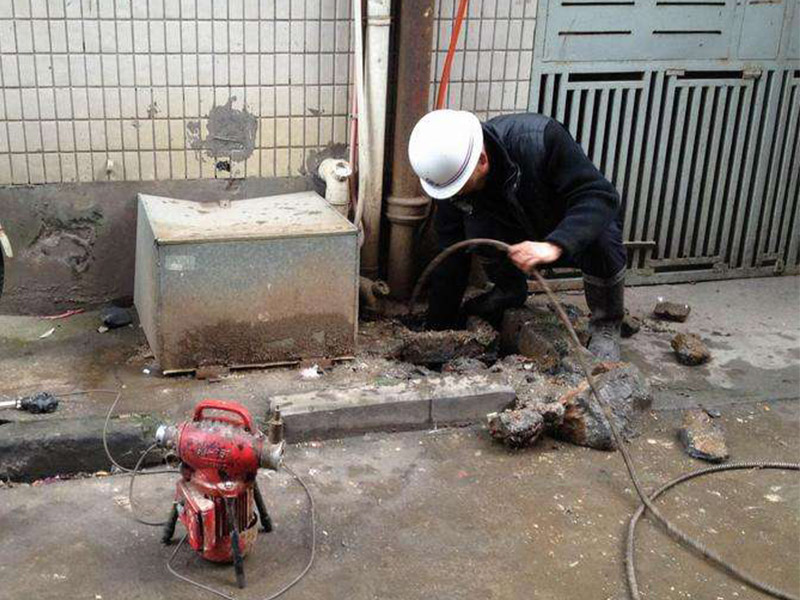 靖宇疏通下水道-洗菜池疏通